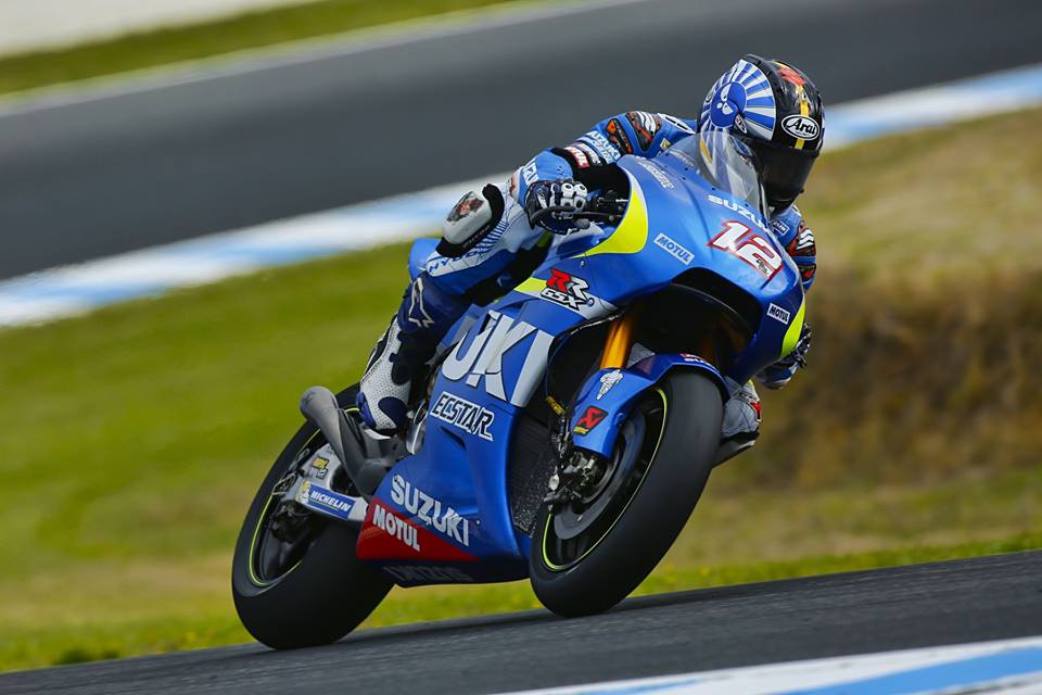 Suzuki Ecstar Coba Gearbox Baru Di Motogp 2016 Winter Test