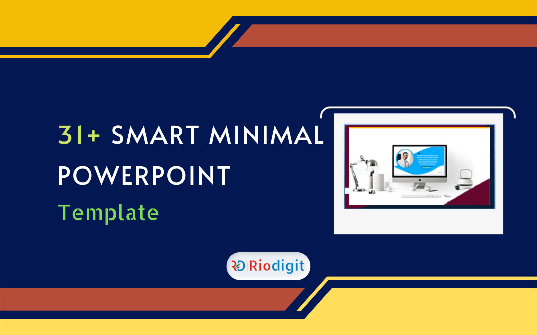 31+ Smart Minimal PowerPoint Template - Riodigit