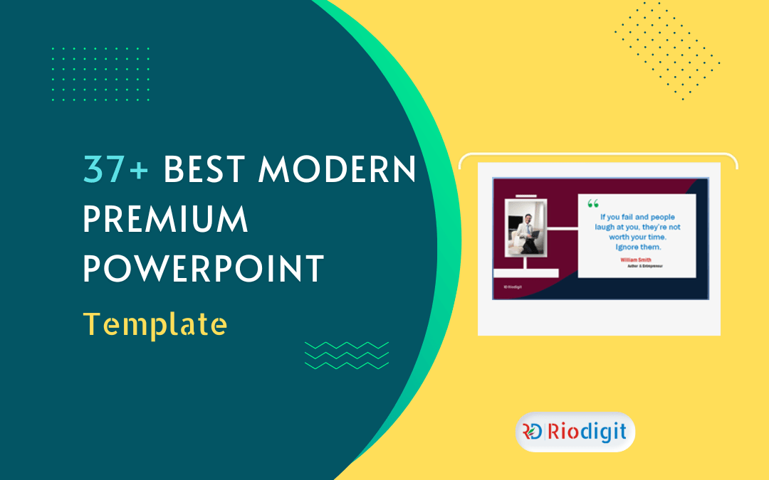 37+ Best Modern Premium PowerPoint Template - Riodigit