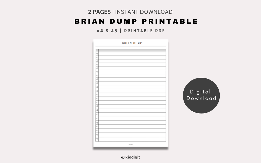 Brian Dump Printable