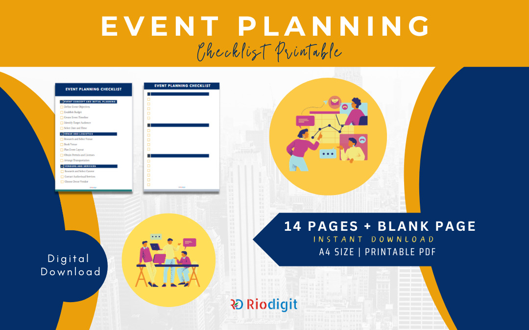 Event Planning Checklist Printable Images