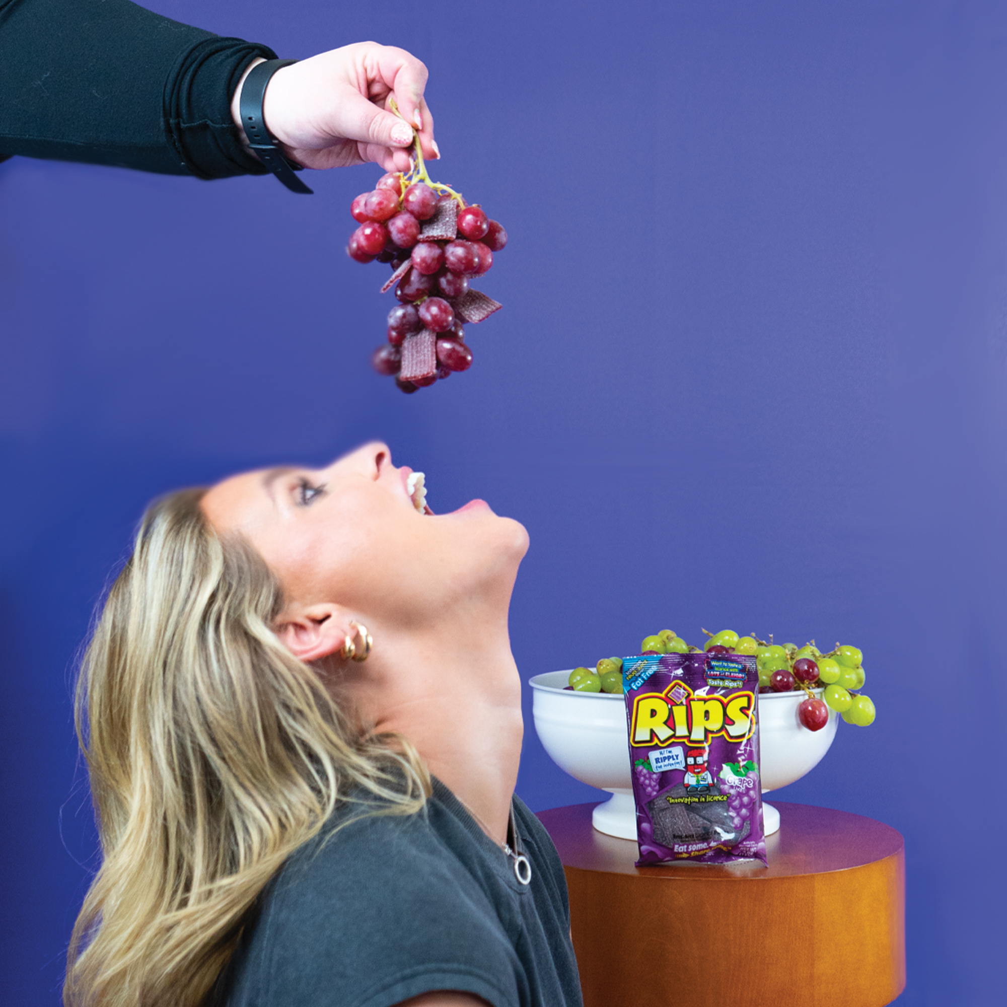 カリフォルニア産インディカ系 Grape Ape Candy 20ml ラス1! Rips® Bite-Size Grape Pieces - Rips® Licorice