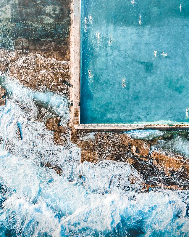 Abstract Photography Riptide Prints - High Resolution Dark Designs for Desktop