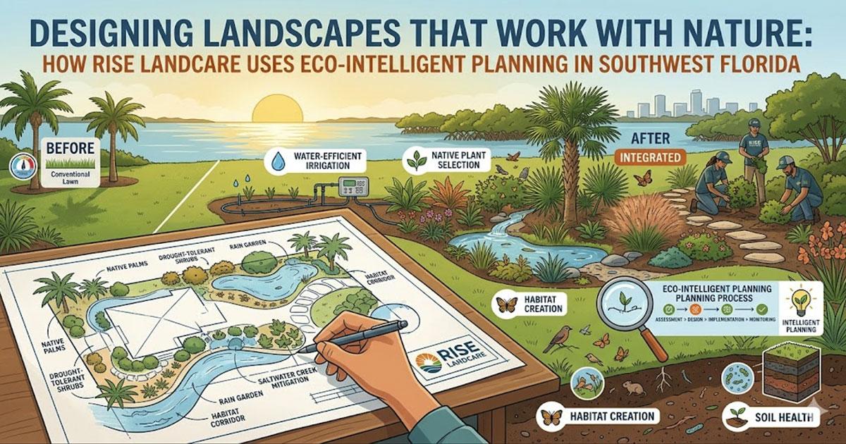 Designing Landscapes That Work With Nature How Rise Landcare Uses Eco Opt 