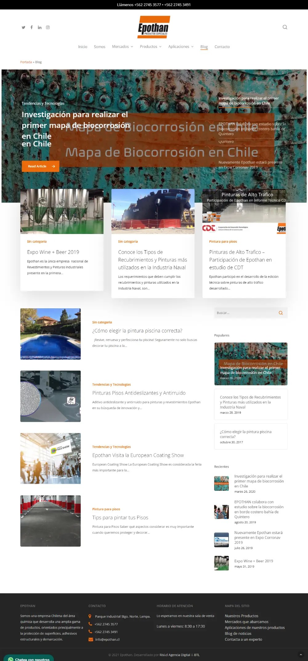 Epothan - sitio web desarrollado por Risi (1)
