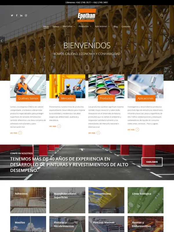 corporativo Sitio web Corporativo