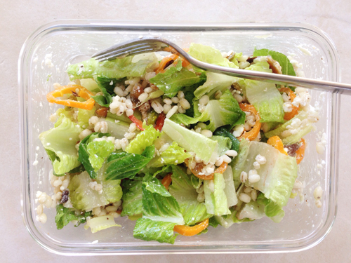 Choose your own adventure work day salad