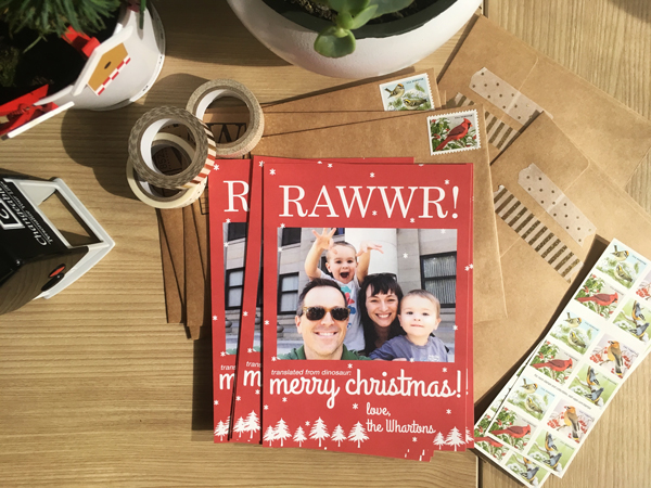 Our 2016 Christmas cards