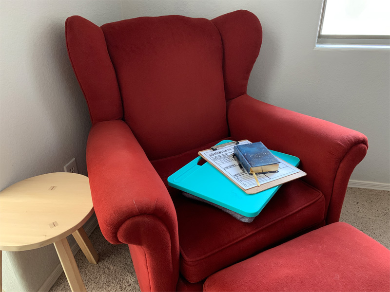 Recharge rituals in a busy season