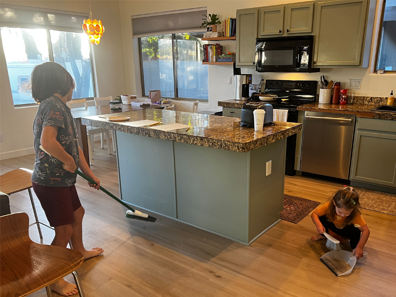 Current family routines: chores