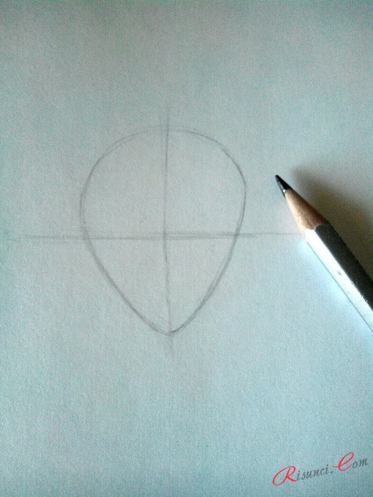 как нарисовать аниме девочку с ушками