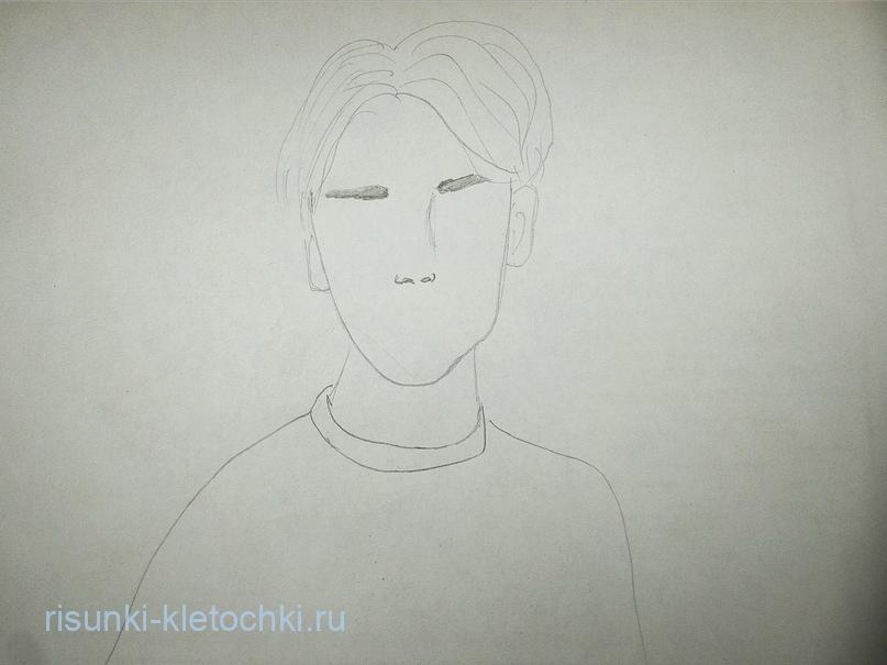 как нарисовать bts легко