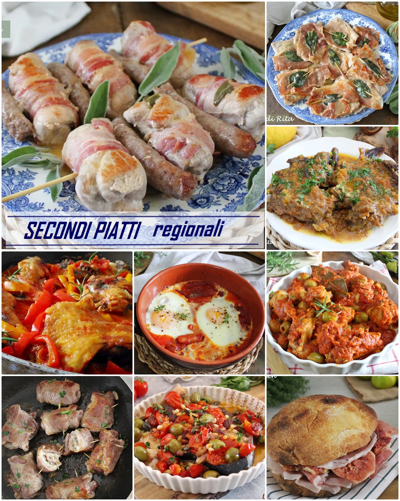 10 Secondi piatti regionali: viaggio tra le ricette della
