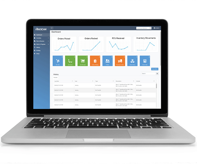 Stop the runaround. Get instant order visibility for your front office. Pick, scan, and automatically validate sales order items. Immediately update the order status in SYSPRO as orders are picked.