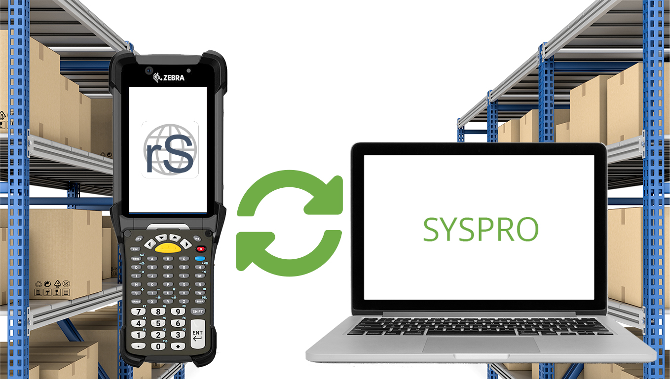 riteSCAN 8 and SYSPRO seamlessly integrate in real time.