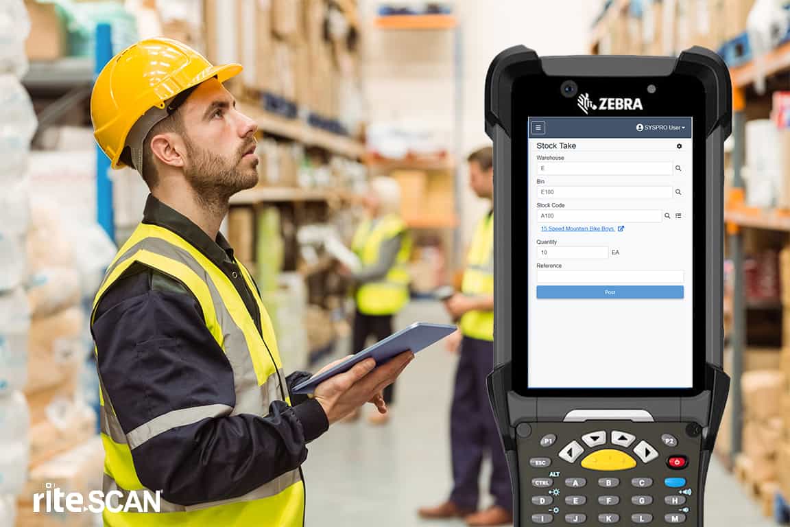 See how easy is it to perform your annual stock take with riteSCAN