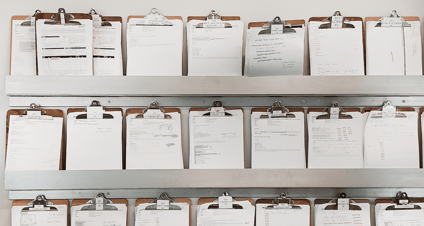 Paper work orders can be a timely and manual process when scheduling employees