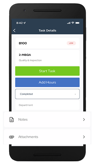 Employees can easily upload documentation with time-tracking apps