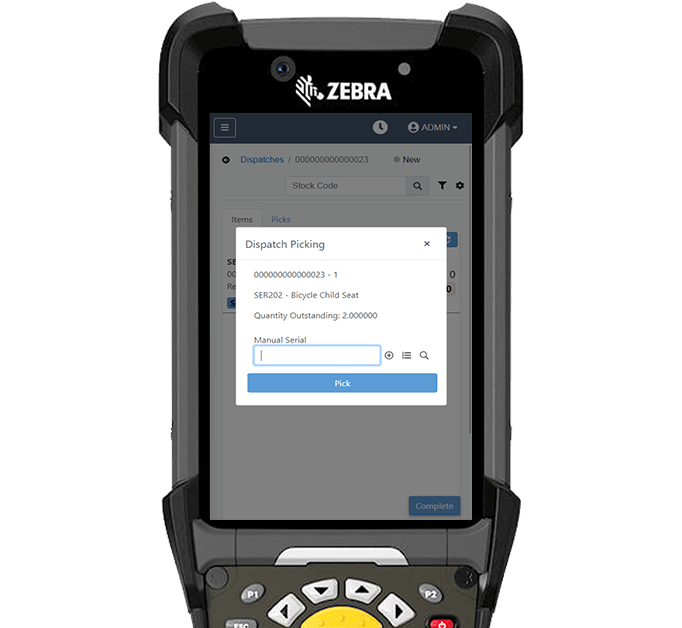 Simplify your picking process with real-time SYSPRO integration