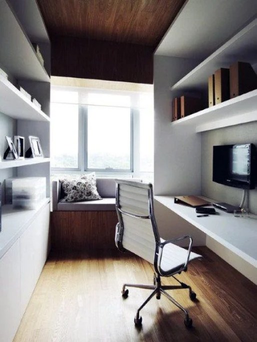Home Office Design and Build by Benchmark Design Remodel of Raleigh NC