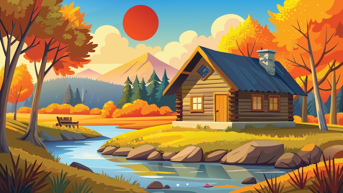Conventional Log Home