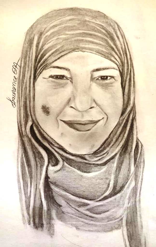 Laurence Gaudin Ahya-Abdou sketch