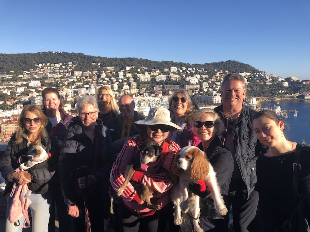 Walk & Talk group with Clare Catchpole in Nice