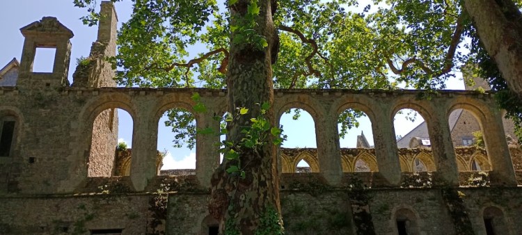 Abbaye Beauport in Brittany, France