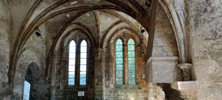 Abbaye Beauport in Brittany, France