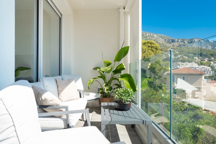 Duplex apartment in Beausoleil - lbalcony