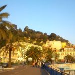 Colline du Château in Nice beside the Mediterranean