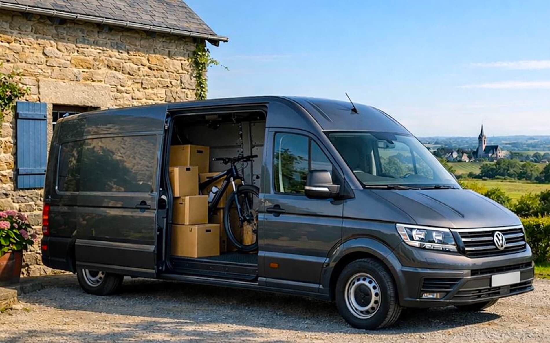 Patrick Transports removals van