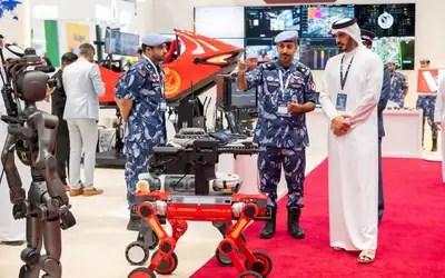 Milipol Qatar 2026 exhibition showcasing homeland security and safety technologies at Doha Exhibition and Convention Center