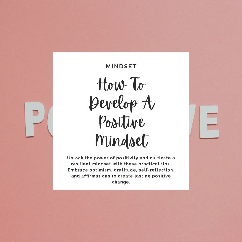 7 Ways To Develop A Positive Mindset The Graceful Chapter - Modern Abstract Pattern - 8K