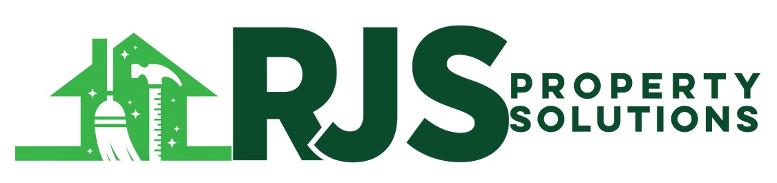 RJS Property Solutions long logo variation with white background