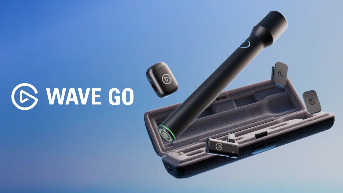 Elgato Enters Wireless Audio with Wave Go, a Convertible Microphone That Adapts to How Creators Record