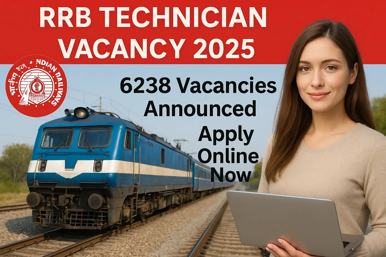 RRB Technician 2025: 6238 Vacancies Announced – Apply Online Now