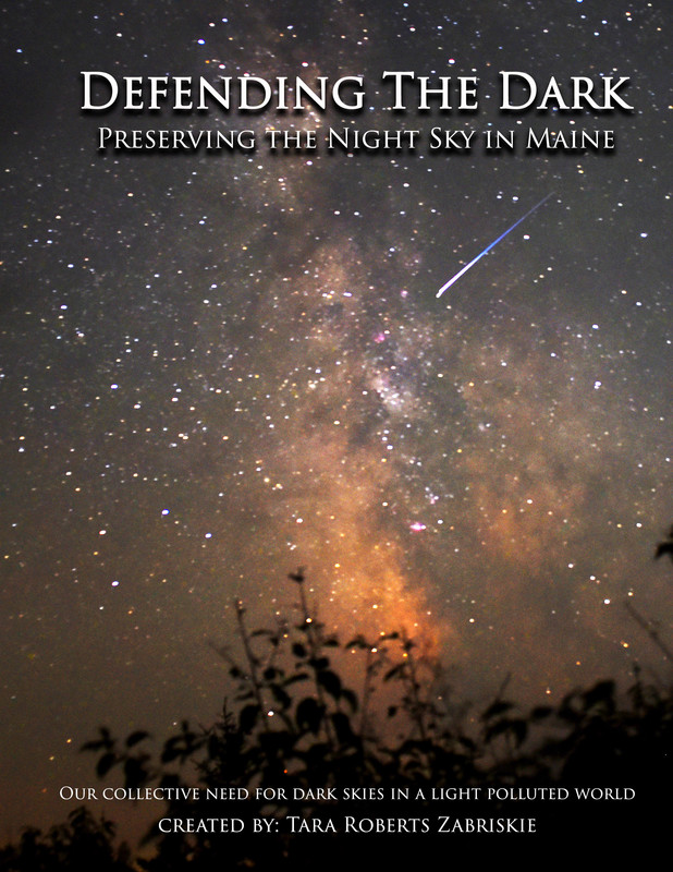 Defending the night sky in marine, premiere of darkness preservation.