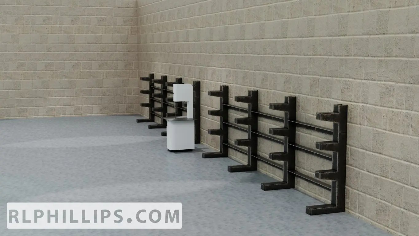 TCA Material Rack