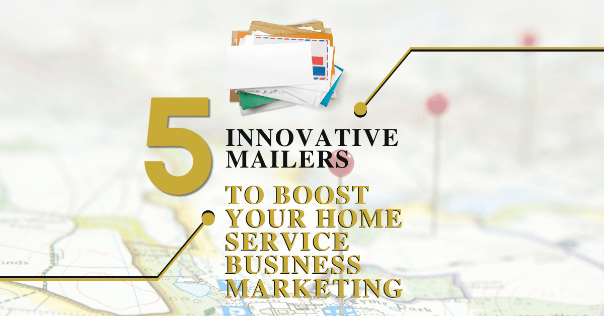 5 innovative mailers graphic