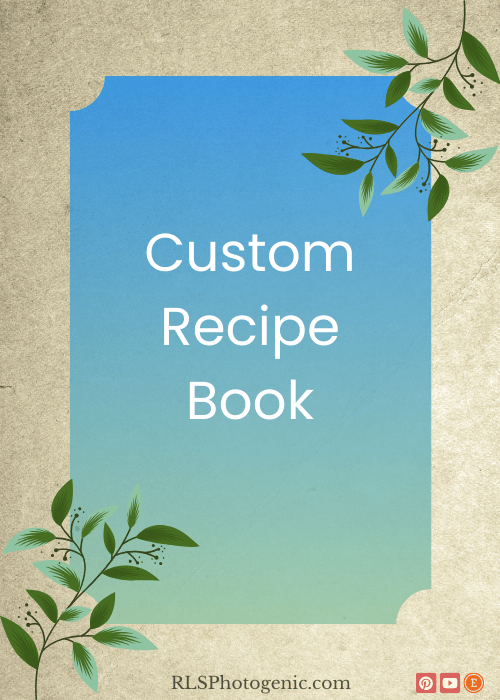 Custom Recipe Book