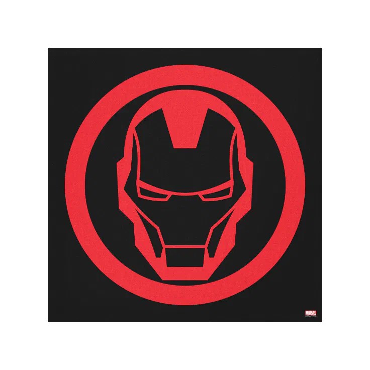 invincible iron man canvas print zazzle