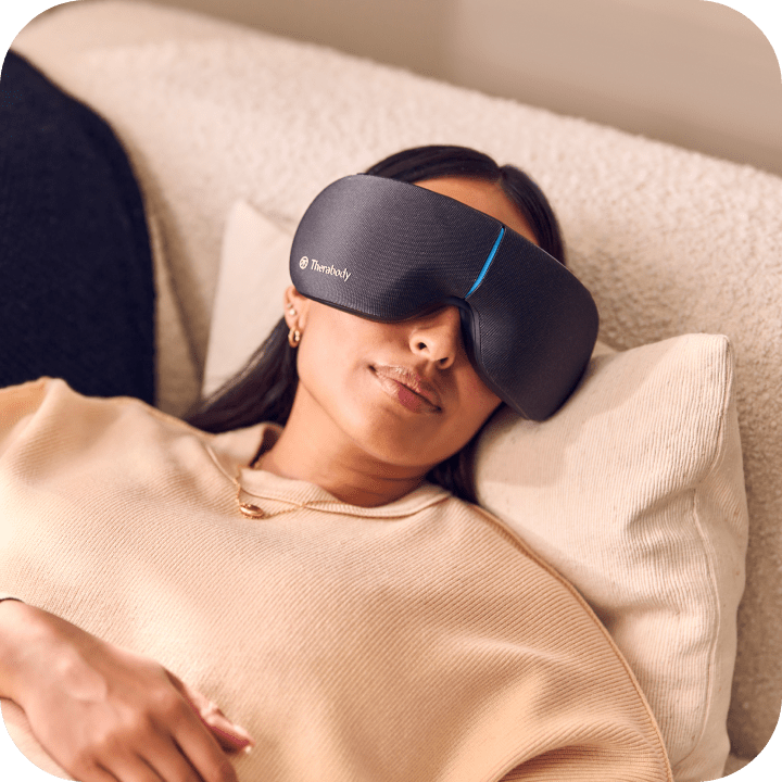 smartgoggles face mask with massage from Therabody