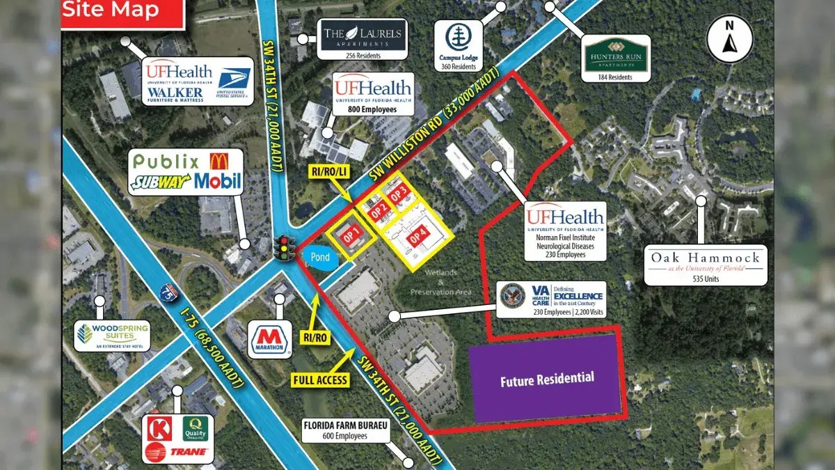 SEC of SW Williston Rd & SW 34th St