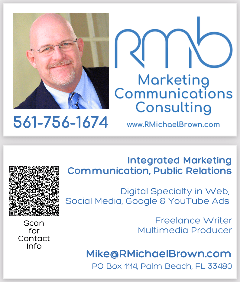 R. Michael Brown logo & identity, marketing, branding