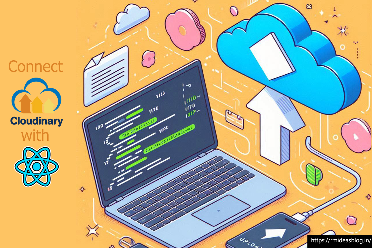 connect cloudinary with react frontend