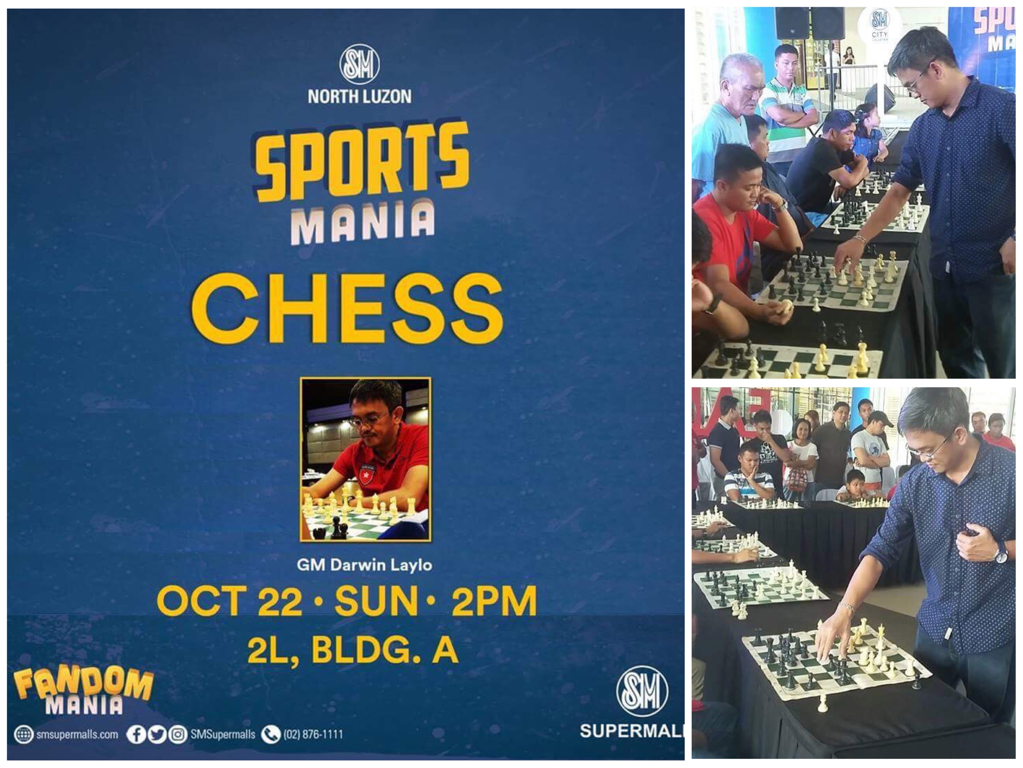 GM Darwin Laylo, Nakipagchess sa Cauayan City