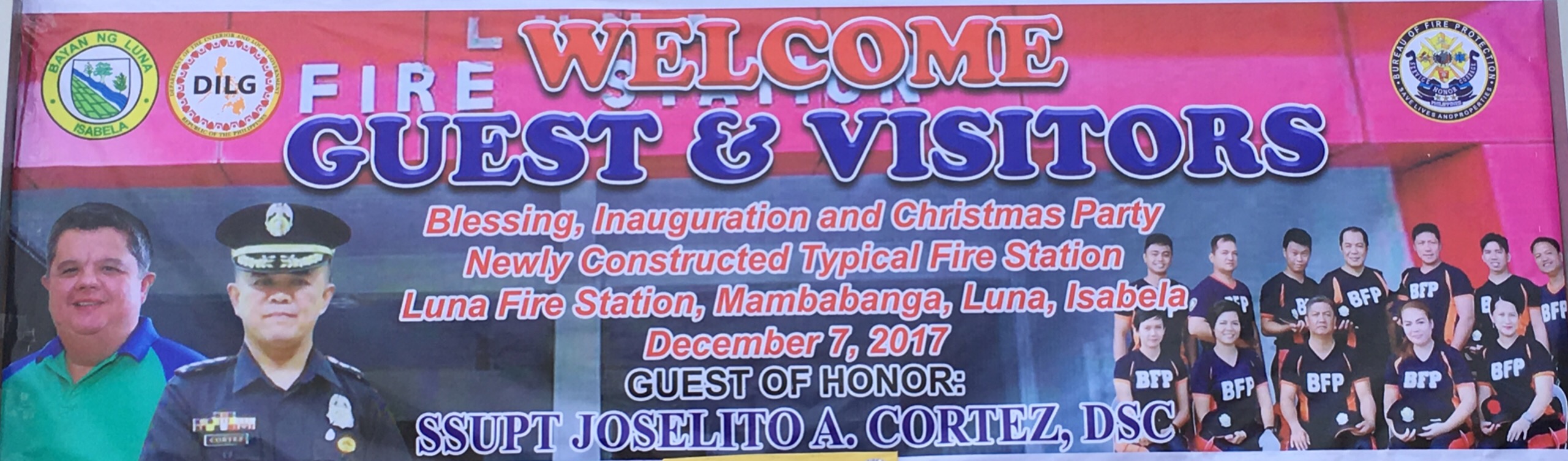 Bagong Fire Station ng Luna, Isabela, Pinasinayaan