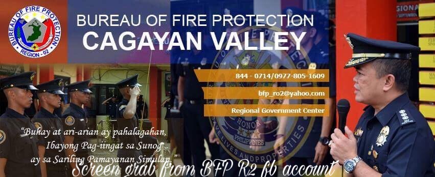 BFP Region 2, Nagbigay Paalala