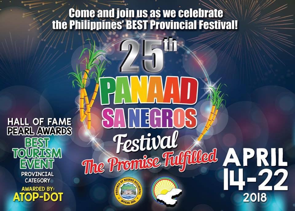 PANAAD SA NEGROS 2018 | 25th Panaad sa Negros sa April 14-22 na!